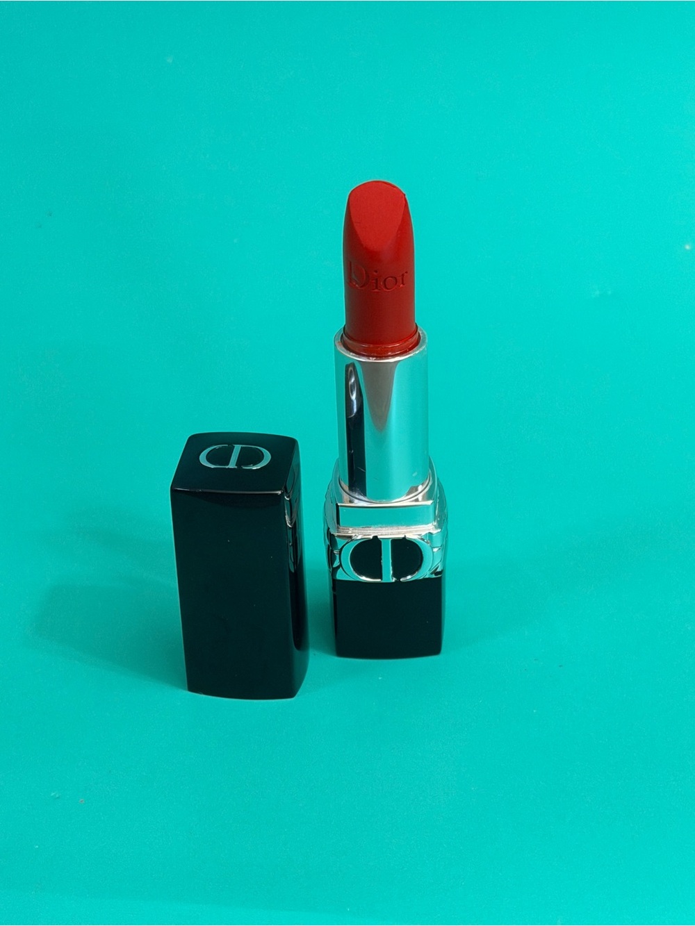 Dior Red Lipstick with Black Case - Picture 2 of 2
